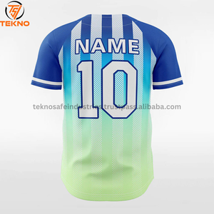 Maillot de baseball pour hommes 2025 Chemise respirante Maillot de baseball à la mode avec maillot numérique à manches courtes pour hommes OEM Custom Serviced - Product Image 4