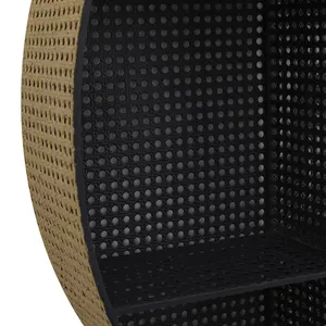 World Trend Large Modern Iron Wall Spice Storage <b>Shelf</b> Stylish Metal Storage <b>Rack</b> for <b>Kitchen</b> Zahid Exports - Product Image 4