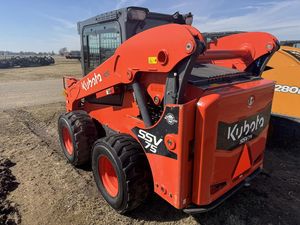 ราคาโรงงาน คุณภาพสูง รถตักล้อยาง Kubota SSV75 สำหรับขาย - Product Image 6