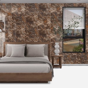 พบกับกระเบื้องพอร์ซเลนเกรดพรีเมี่ยมขนาด60x60ซม. ที่สร้างขึ้นในอินเดียกระเบื้องผนังพอร์ซเลนผิวเคลือบหินอ่อนระดับพรีเมียมคุณภาพดี - Product Image 1