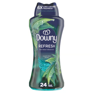 Perles de parfum pour lessive Downy Infusions, senteur REFRESH, floraux botaniques et eau de bouleau, 24 oz - Product Image 1