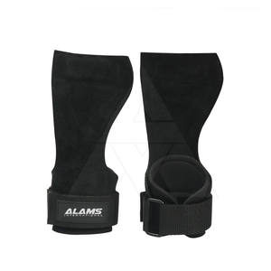 Diseño único Gimnasio Fitness Levantamiento de pesas Empuñaduras Material de cuero de vaca Equipo de levantamiento de pesas impermeable con agarre cómodo - Product Image 2