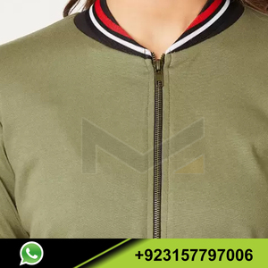 2024 nouveauté femmes Lettermen Varsity veste décontracté imperméable en cuir porter couleur unie - Product Image 5