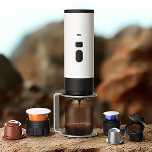 Cafetera Espresso Portátil de Cápsulas, Cafetera de Viaje Manos Libres, Cafetera Espresso Autocalentable para Coche con USB-C para Camping - Product Image 4