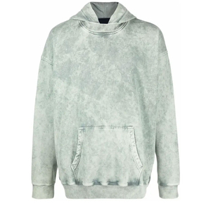 Sweat-shirts pour hommes sur mesure, lavage à l'acide, design tendance, look unique et élégant, durable, respirant, polyester/coton doux - Product Image 5