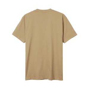 100% cotton heavy <b>t</b>-<b>shirt</b> summer solid color 230 g men's <b>white</b> casual all-match <b>round</b> <b>neck</b> fall shoulder short sleeve - Product Image 3