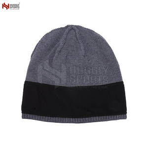 Gorros de punto cálidos de invierno a la moda 2025, gorros con logotipo personalizado de alta calidad, gorros elegantes al por mayor con logotipo de imagen - Product Image 2