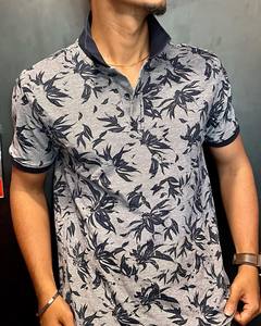 Camisa de Golf con Estampado Elástico para Hombre, Camisa de Secado Rápido 100% Algodón Sedex de Punto para Ropa de Polo, Impresión Digital - Product Image 2