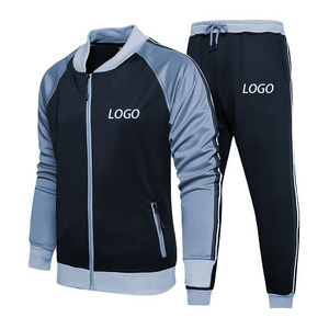 OEM/ODM 2025 Survêtement d'entraînement de jogging personnalisé de haute qualité, sweat à capuche noir confortable, survêtement 2 pièces 100% coton pour hommes - Product Image 2