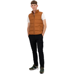 Chaqueta de algodón ligera unisex con mangas acolchadas gruesas y cálidas, chaleco con capucha de invierno para exteriores, ropa informal, chaqueta de primavera para hombre - Product Image 4