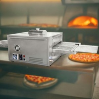 Four à Convoyeur Électrique à Gaz de 32 Pouces, Prix Commercial Raisonnable, pour Fabrication de Pizzas, Boulangeries et Restaurants