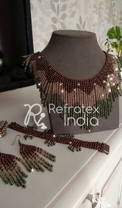Collar con cuentas, suministro y fabricación a granel de refractex, hecho en la India para la mejor calidad, precio bajo y más color - Product Image 2