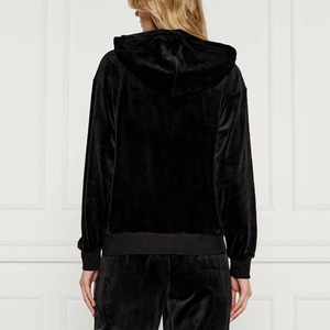 Ajuste moderno con capucha con cordón ajustable y amplio bolsillo tipo canguro - Product Image 2