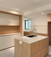 Laminam Fokos Talco, pierre céramique frittée grand format, haute qualité, applications architecturales et design d'intérieur, Lucidato