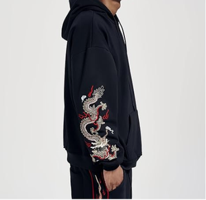 Sudaderas con Capucha para Hombre, Venta al Por Mayor, Precio de Fábrica, Moda Casual, Baloncesto, Manga Regular, 100% Algodón, Invierno - Product Image 4