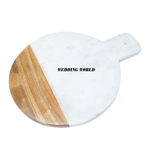 Ustensiles de cuisine planche à découper ronde finition personnalisée bloc à découper en gros vente chaude en gros planche à découper en marbre - Product Image 1
