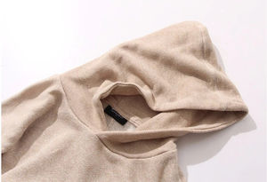 Sweats à capuche zippés décontractés pour hommes 100% coton polaire anti-boulochage coutures durables vêtements d'extérieur confortables hiver mode moderne bouffée - Product Image 4