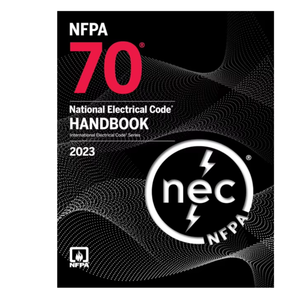 Code électrique officiel de référence NFPA 70 Manuel du Code électrique national 2023 Relié (Approvisionnement en gros) - Product Image 1