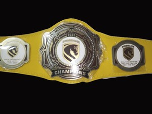 Ceinture de champion personnalisée avec sangle en cuir - Product Image 1
