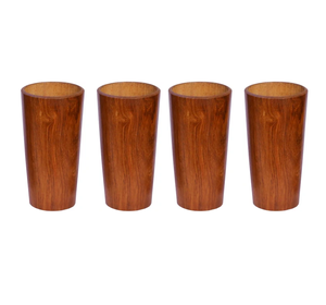 Logotipo personalizado Vidrio de madera hecho a mano Precio asequible Vidrio de madera natural 100% para fiestas de cerveza usado - Product Image 3