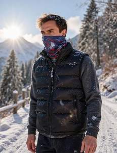 Venta Directa de Fábrica, Chaleco Acolchado Personalizado de Alta Calidad, Transpirable, con Cremallera, 220g, para Hombre, Invierno, Casual, 100% - Product Image 4