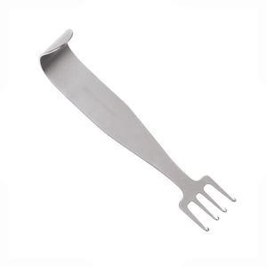 Maxwell Flap Retractor 4 <b>12</b> Inch 14.4cm Prongs With <b>Ratchet</b> Surgical Veterinary Instruments Adson Retractors - Product Image 3