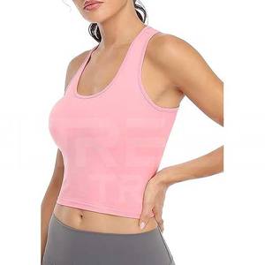 Tops de Yoga Premium para mujer 2025, transpirables, de secado rápido, de alta calidad, diseño barato al por mayor - Product Image 2