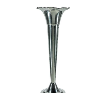 Jarrones para jardín, maceta de flores, florero de Metal plateado para flores, centros de mesa de boda, Decoración de mesa, boda alta - Product Image 1