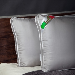 Almohadas para el Cuello Hipoalergénicas 2023 con Relleno de Fibra de Carbón de Bambú 100% Infrarrojo Lejano y Funda de Algodón Sólido - Product Image 6