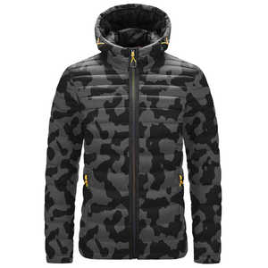 Vestes matelassées personnalisées unisexes 2025 avec col montant Impression par sublimation imperméable Conception zippée à bulles épaisses et grasses - Product Image 5