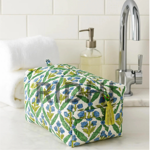 Reusable Eco-Friendly Quilted Sea Green Zipper <b>Bag</b> Custom Printed <b>Travel</b> Grocery <b>Tote</b> <b>Bag</b> Cosmetic Organizer for <b>Bags</b> Large - Product Image 6