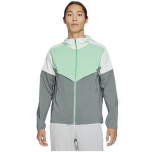 Coupe-vent pour hommes en gros de couleur unie de nouveau style veste respirante légère pour l'extérieur - Product Image 4