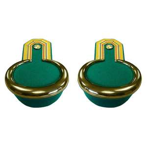 Épaulettes de marche en toile brodée de haute qualité à coudre avec franges - Product Image 6