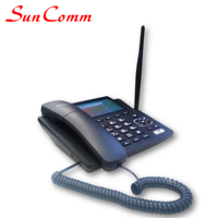 Téléphone de bureau sans fil 4G LTE GSM à carte SIM unique, point d'accès Wi-Fi, combiné mains libres Android pour l'Afrique, le Moyen-Orient et l'Amérique latine