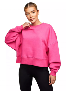 Sudadera con Capucha Extra Grande de Felpa Francesa de Peso Medio, con Cierre, para Mujer, Control de Calidad de Marca, MOQ Bajo - Product Image 3