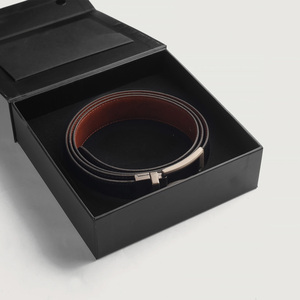 Haute qualité Marcelino peau de vache boucle en alliage ceinture de robe réversible luxe pour hommes - Product Image 1