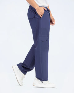 Pantalon cargo ample en coton respirant pour homme avec poches utilitaires tactiques pour vêtements de travail en plein air et streetwear - Product Image 6