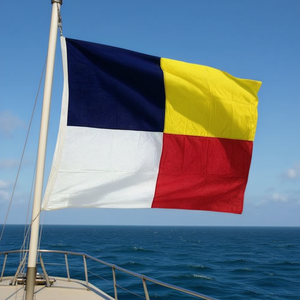 Squadron Nautical Signal <b>Flag</b> 80x96cm Marine Communication <b>Flag</b> - Product Image 3