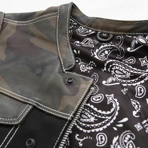 Gilet en cuir moto - Product Image 3