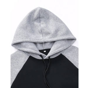 Mens 100% Cotton <b>Hoodie</b> - <b>Plain</b> Basic Streetwear Style - Product Image 4