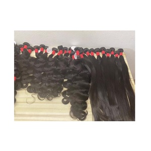 2023 vente chaude en gros paquets de cheveux humains bruts cambodgiens vierge cuticule aligné vague cheveux génie trame - Product Image 1
