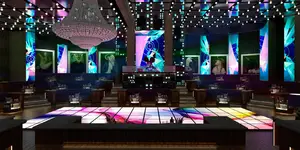 Full Color P4.81 Led Panel Interactive Floor Led Video Wall Dance Floor Display For Market Shopping Mall Playground