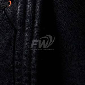 Veste en cuir pour homme OEM, faible MOQ, haute qualité, vêtement d'extérieur de luxe contemporain avec design élégant, finition soignée et coupe moderne - Product Image 5