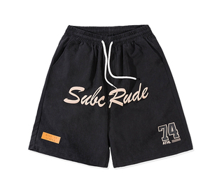 Pantalones Cortos Deportivos para Hombre, con Logotipo Personalizado, Cintura Elástica, Secado Rápido, Transpirables, 100% Poliéster, Sólidos, Casuales, Atléticos - Product Image 2