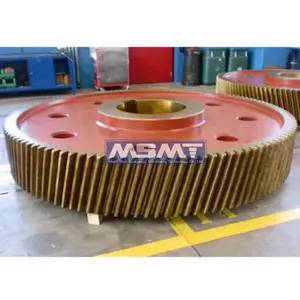 Custom Forged Steel Large Gear Wheel High Quality Cnc Machining Big Helical Gear Wheel