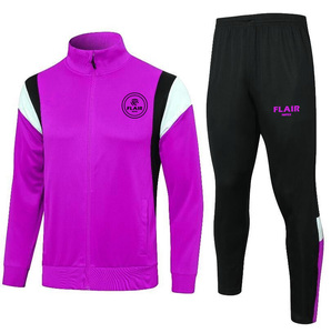 Maillot de football personnalisable pour homme, ensemble de survêtement de haute qualité, entièrement personnalisable, respirant, léger, vêtements de sport d'hiver - Product Image 5