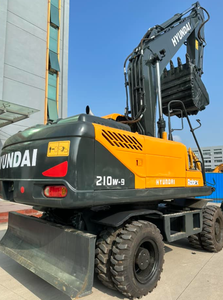 Excelente estado 210w-9 Excavadora hidráulica Hyundai Motor de engranaje de 21 toneladas Motor incluido Componentes del núcleo Excavadoras usadas de Corea - Product Image 3