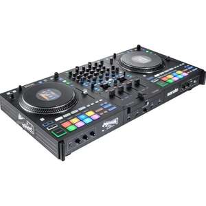 Mezclador de Audio Motorizado de Cuatro Canales de Alta Calidad para DJ Profesional - Product Image 1