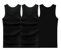 Débardeur décontracté respirant personnalisé pour homme, col rond, mélange polyester/coton, pour la gym, impression numérique, toutes tailles