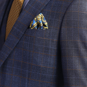 2025 conjunto informal para hombre nueva moda estilo británico pequeño traje sólido abrigo para hombre moda juvenil traje de tres piezas - Product Image 2